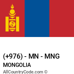 Mongolia Country and phone Codes : +976, MN, MNG
