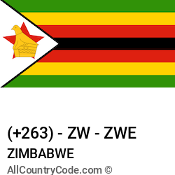 Zimbabwe Country and phone Codes : +263, ZW, ZWE