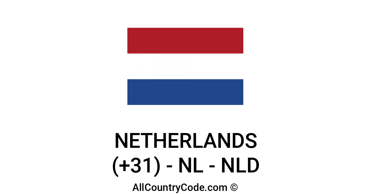 netherlands-31-nl-country-code-nld-all-country-code