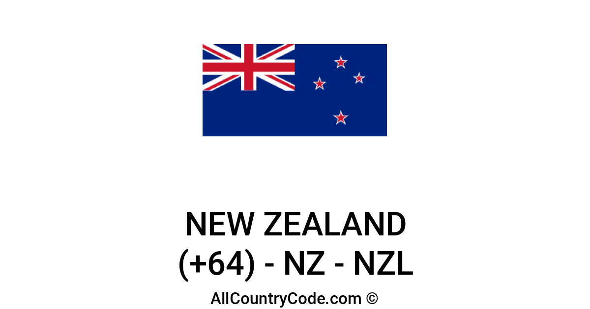 new-zealand-64-nz-country-code-nzl-all-country-code