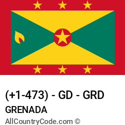 Grenada Country and phone Codes : +1-473, GD, GRD Grenada Country and phone Codes : +1-473, GD, GRD