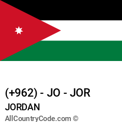jordan country number