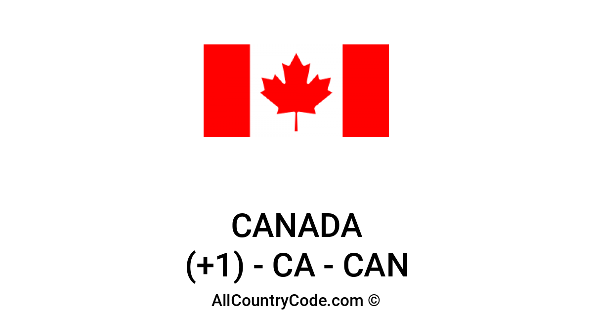 Canada Country Code From Uk