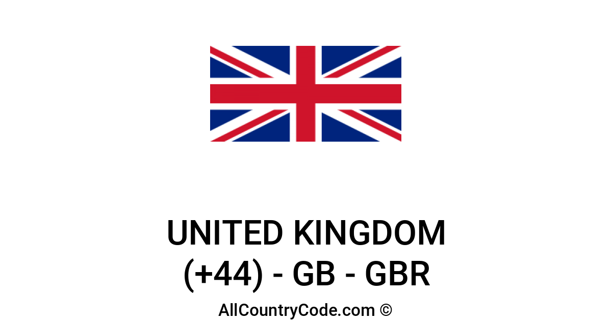 United Kingdom 44 Gb Country Code Gbr All Country Code United Kingdom 44 Gb Country Code Gbr All Country Code
