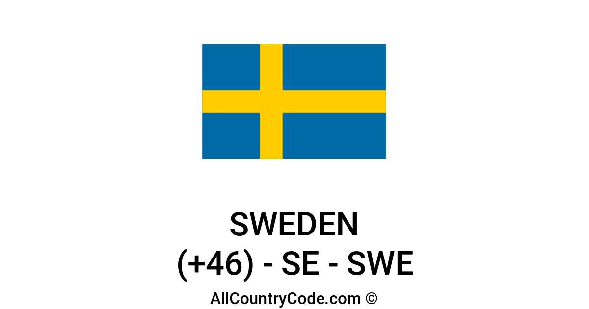 sweden-46-se-country-code-swe-all-country-code