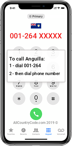 Anguilla 1-264 Country Code AI AIA Anguilla 1-264 Country Code AI AIA