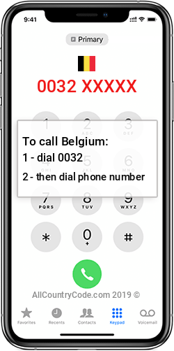 Belgium 32 Country Code BE BEL Belgium 32 Country Code BE BEL
