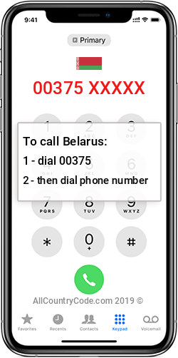 Belarus 375 Country Code BY BLR Belarus 375 Country Code BY BLR