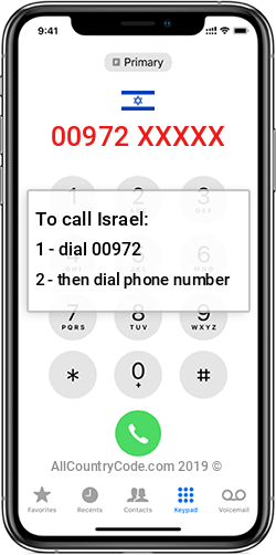 israel-972-il-country-code-isr-all-country-code