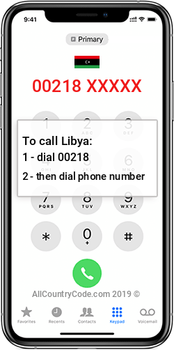 Libya 218 Country Code LY LBY Libya 218 Country Code LY LBY