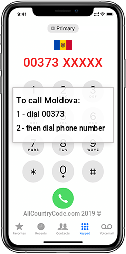 Moldova 373 Country Code MD MDA