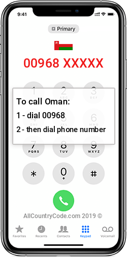 Oman 968 Country Code OM OMN Oman 968 Country Code OM OMN