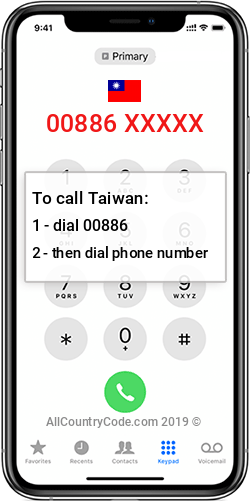 Taiwan 886 Tw Country Code Twn All Country Code